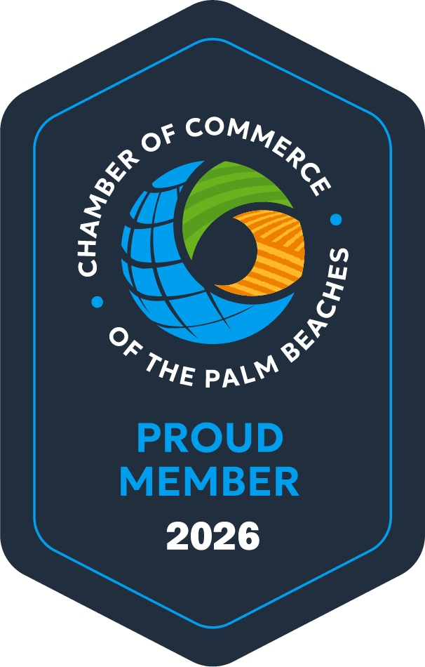 Chamber of Commerce of the Palm Beaches — Proud Member 2026
